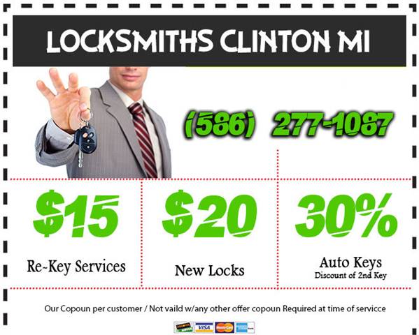 Locksmiths Clinton MI